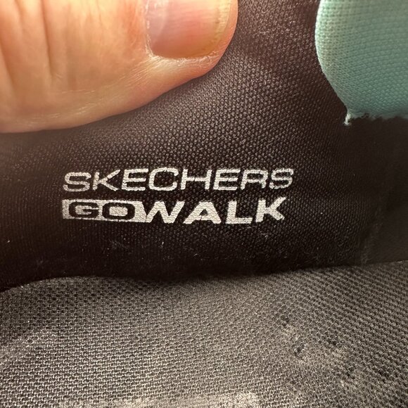 SKECHERS "GO WALK" WOMEN'S TRAVEL-FUN JOURNEY MESH UPPER STRETCH LACES SIZE 9 - Picture 9 of 12